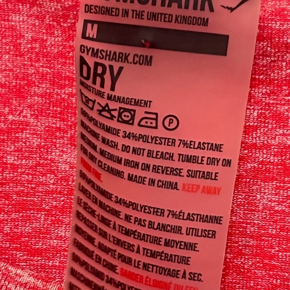 Gymshark hot pink tee - Picture 2 of 4